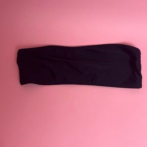 Bandeau crop top